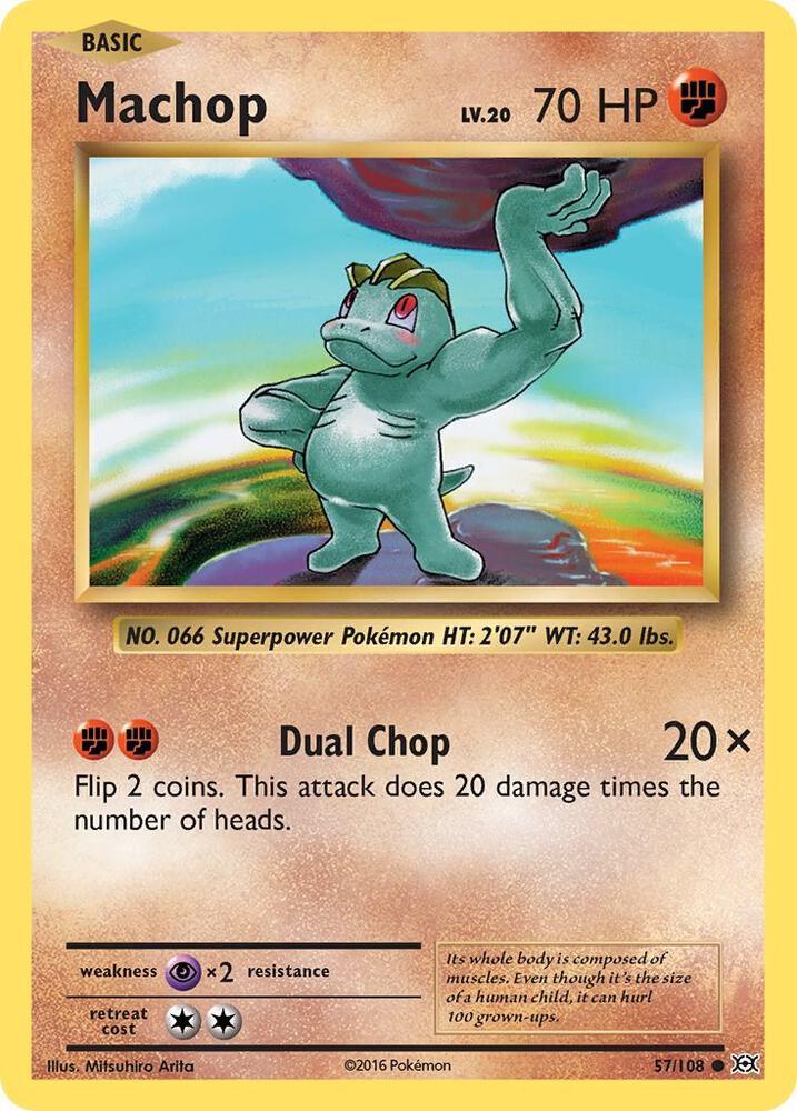 [Reverse Holo] EVO 57/108 Machop C