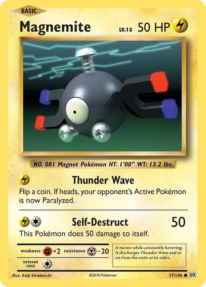 [Reverse Holo] EVO 37/108 Magnemite C