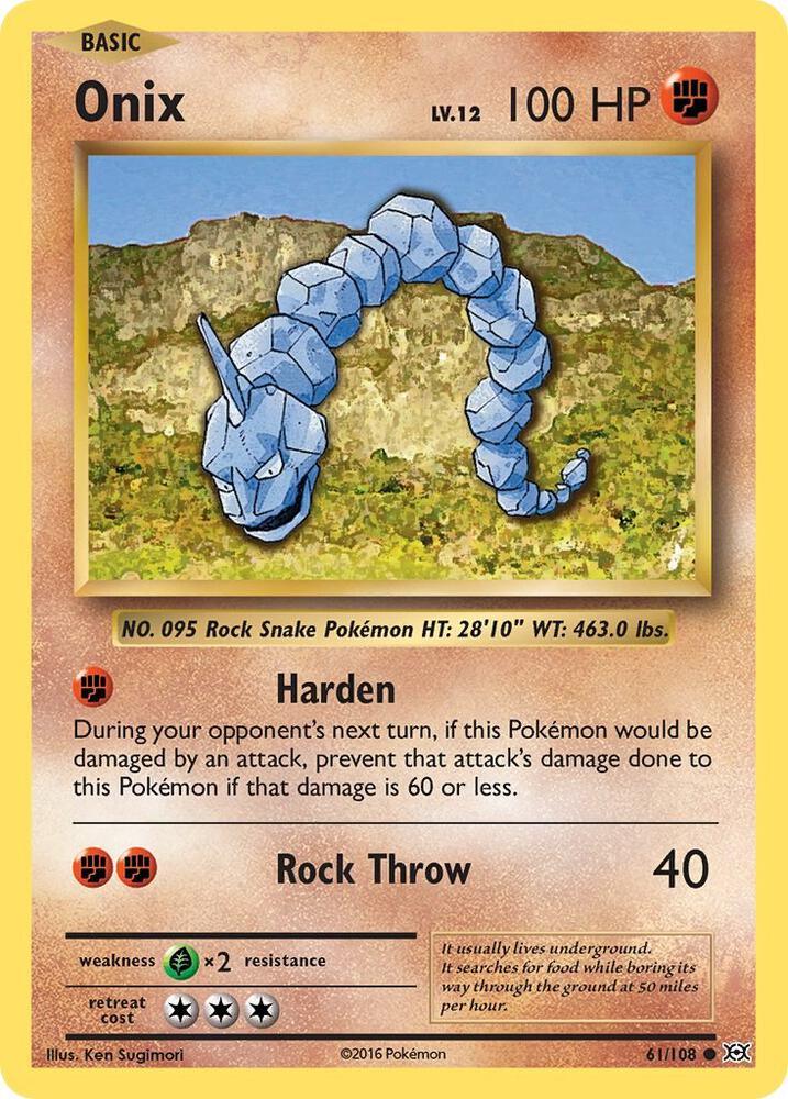 [Reverse Holo] EVO 61/108 Onix C