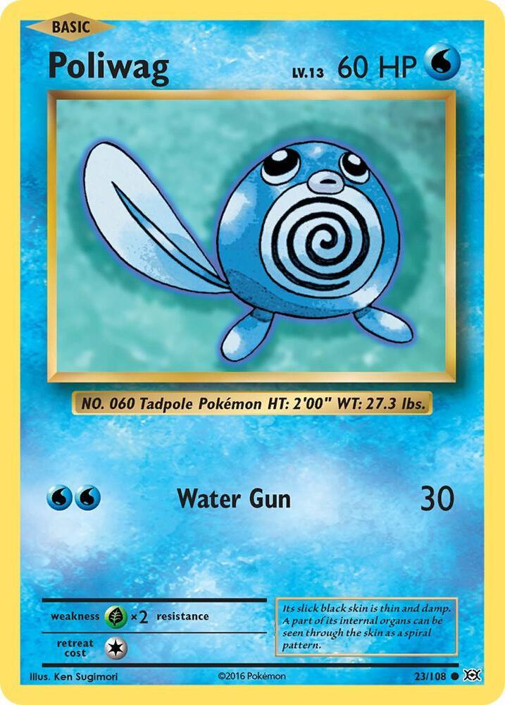 [Reverse Holo] EVO 23/108 Poliwag C