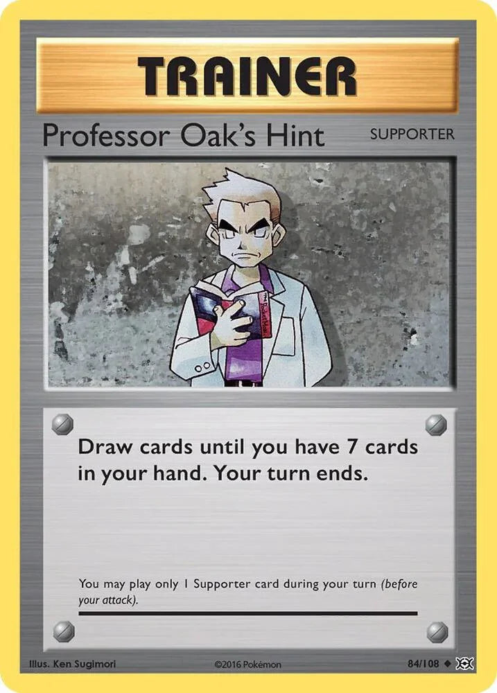 [Reverse Holo] EVO 84/108 Professor Oak's Hint U
