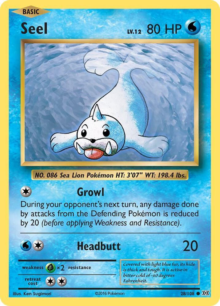 [Reverse Holo] EVO 28/108 Seel C