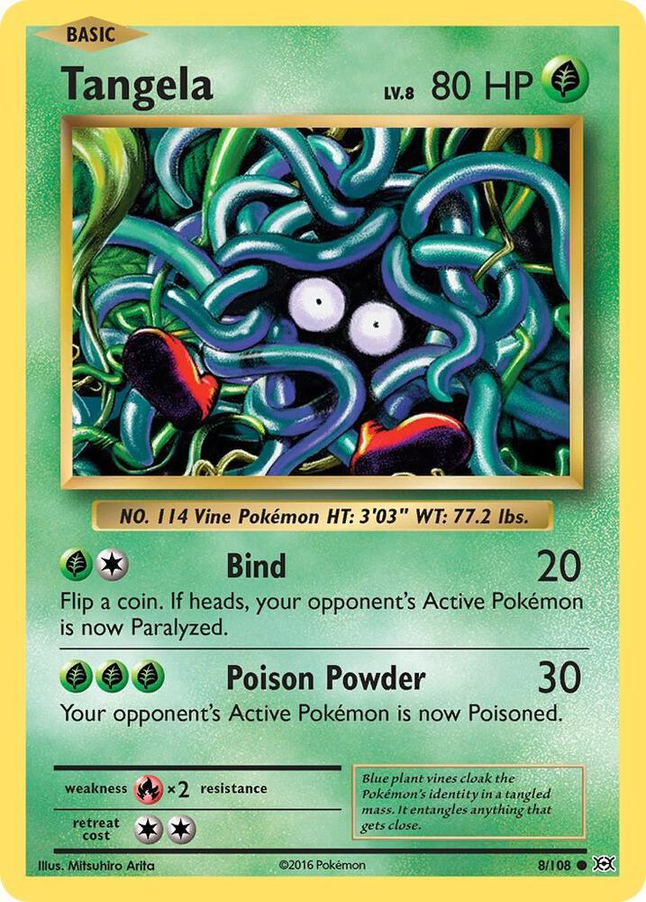[Reverse Holo] EVO 8/108 Tangela C