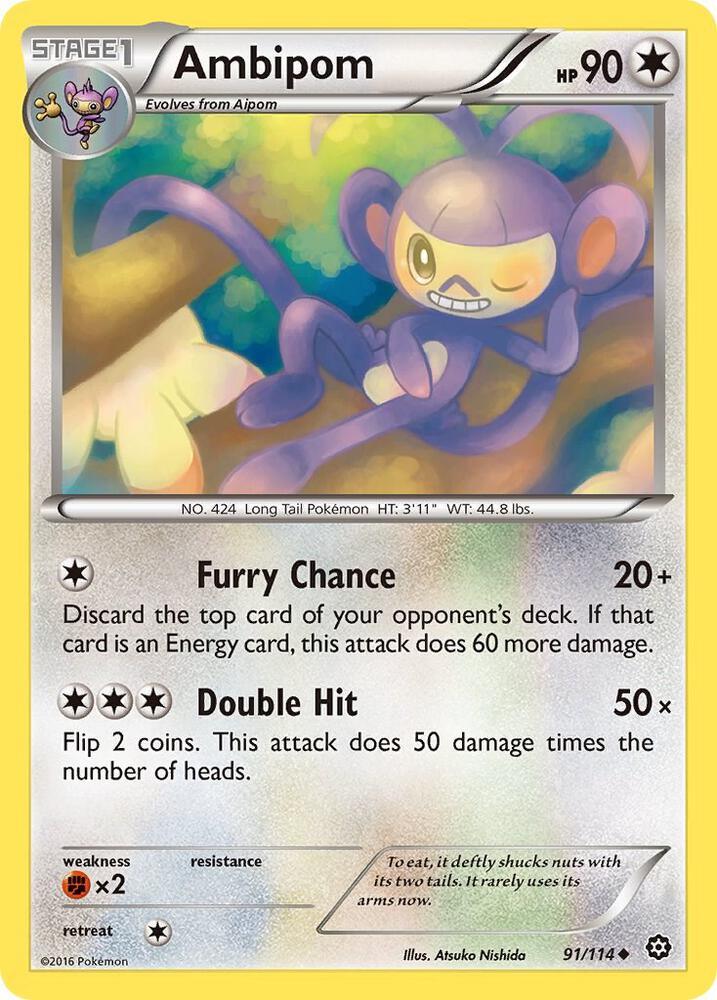 [Reverse Holo] STS 91/114 Ambipom U
