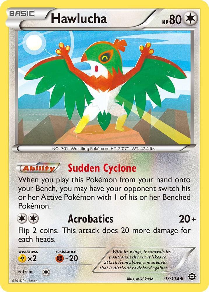 [Reverse Holo] STS 97/114 Hawlucha U