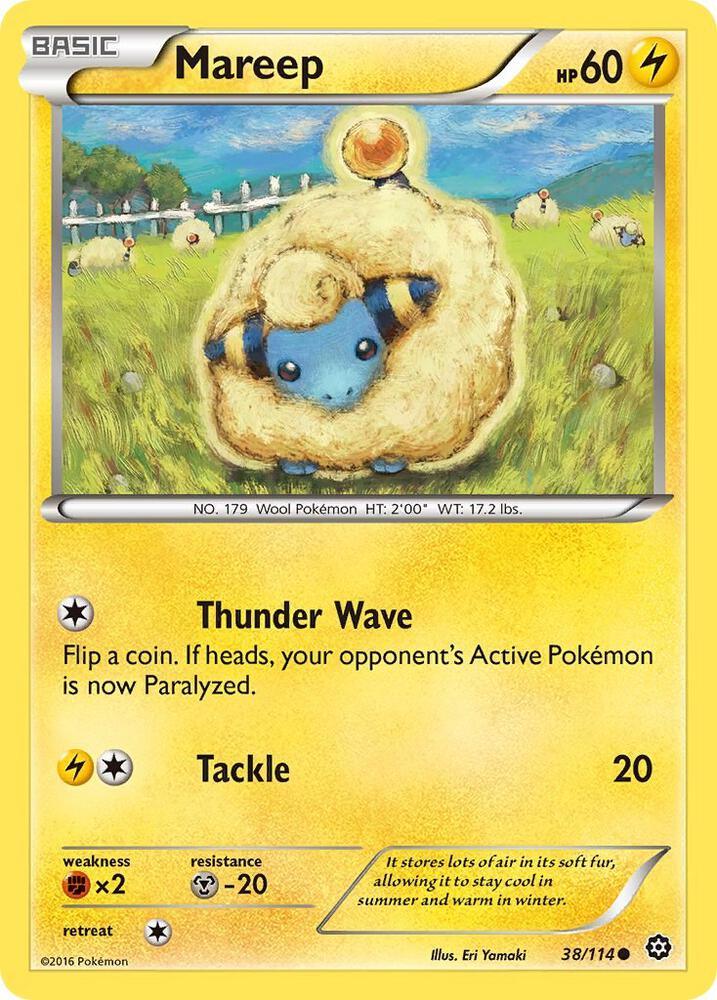 [Reverse Holo] STS 38/114 Mareep C