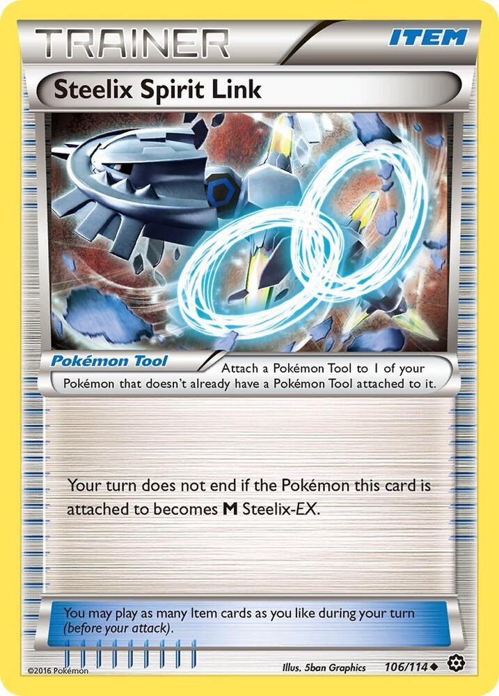 [Reverse Holo] STS 106/114 Steelix Spirit Link U