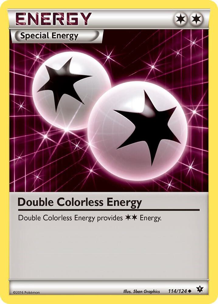 [Reverse Holo] FCO 114/124 Double Colorless Energy U