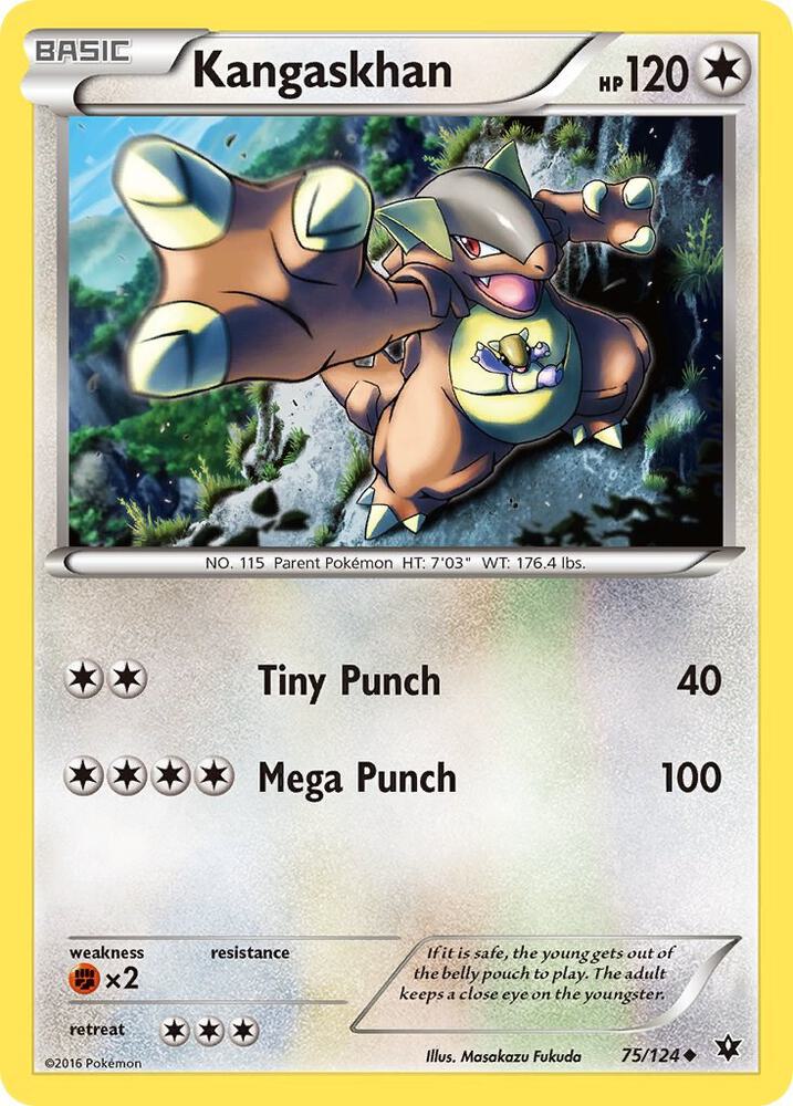 [Reverse Holo] FCO 75/124 Kangaskhan U