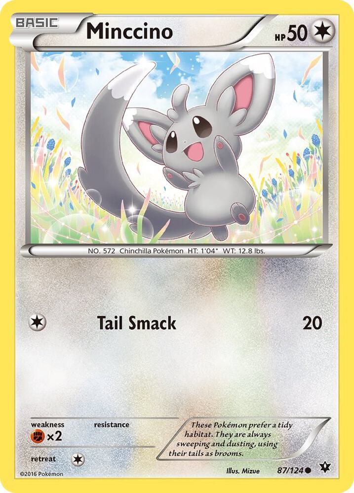[Reverse Holo] FCO 87/124 Minccino C