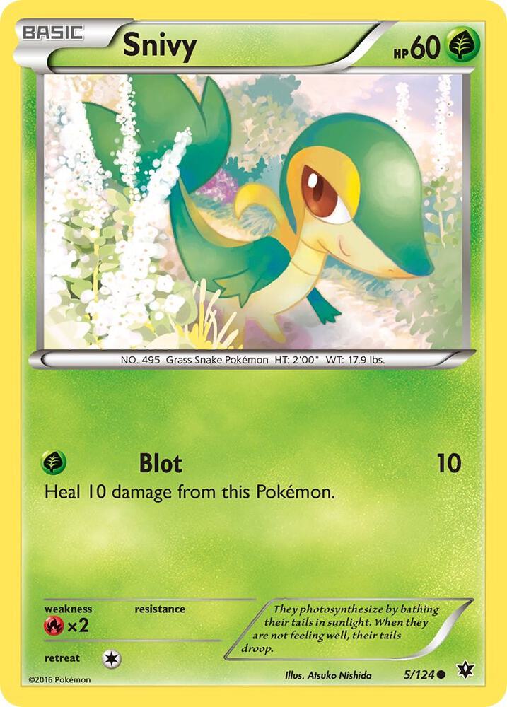[Reverse Holo] FCO 5/124 Snivy C
