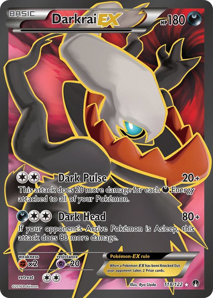 BKP 118/122 Darkrai EX SR