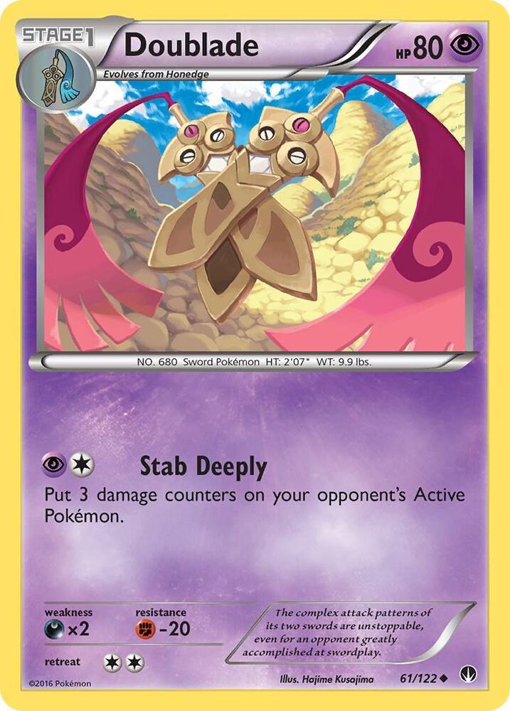 [Reverse Holo] BKP 61/122 Doublade U