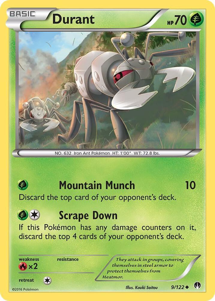 [Reverse Holo] BKP 9/122 Durant U