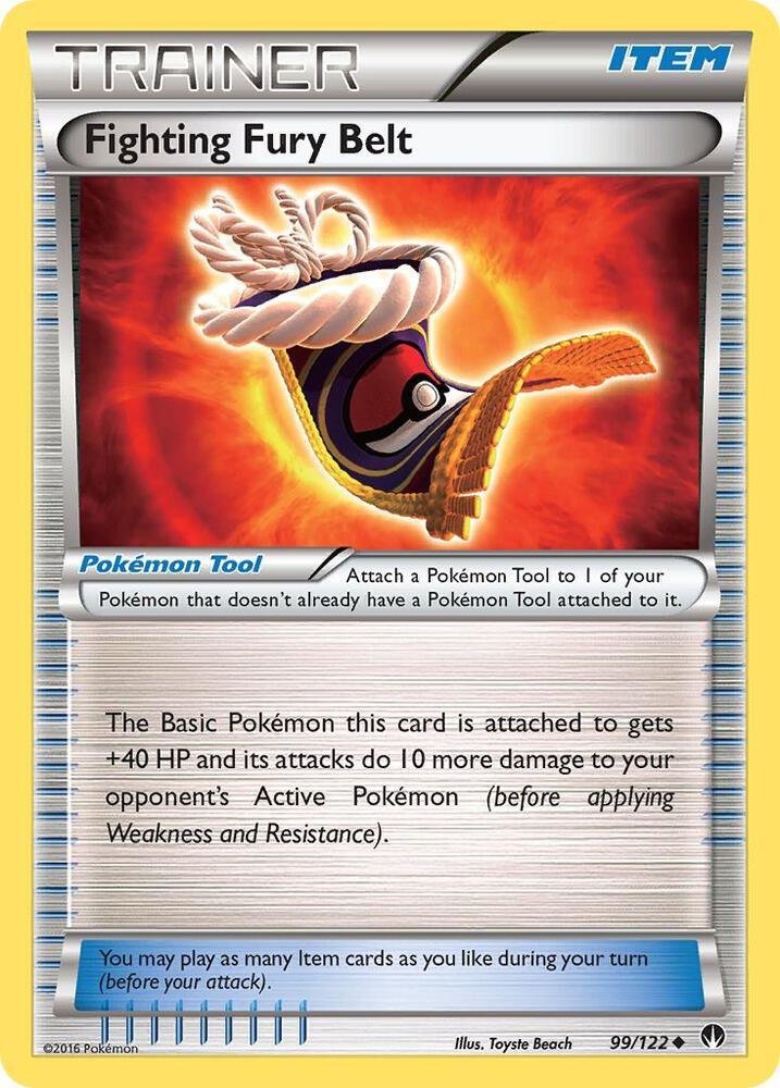 [Reverse Holo] BKP 99/122 Fighting Fury Belt U