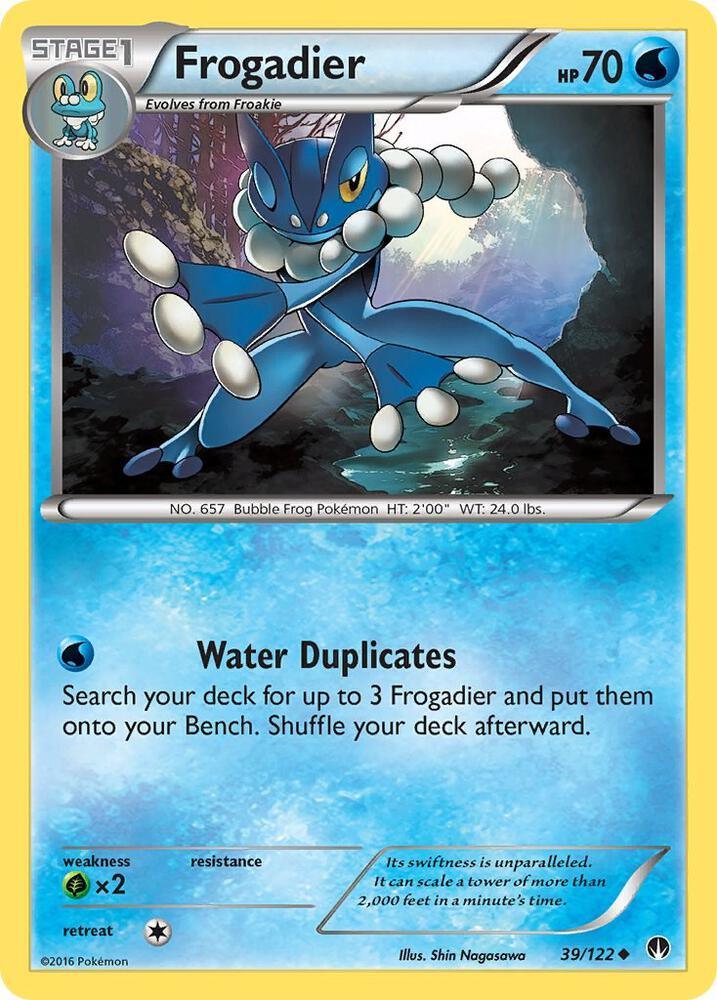 [Reverse Holo] BKP 39/122 Frogadier U
