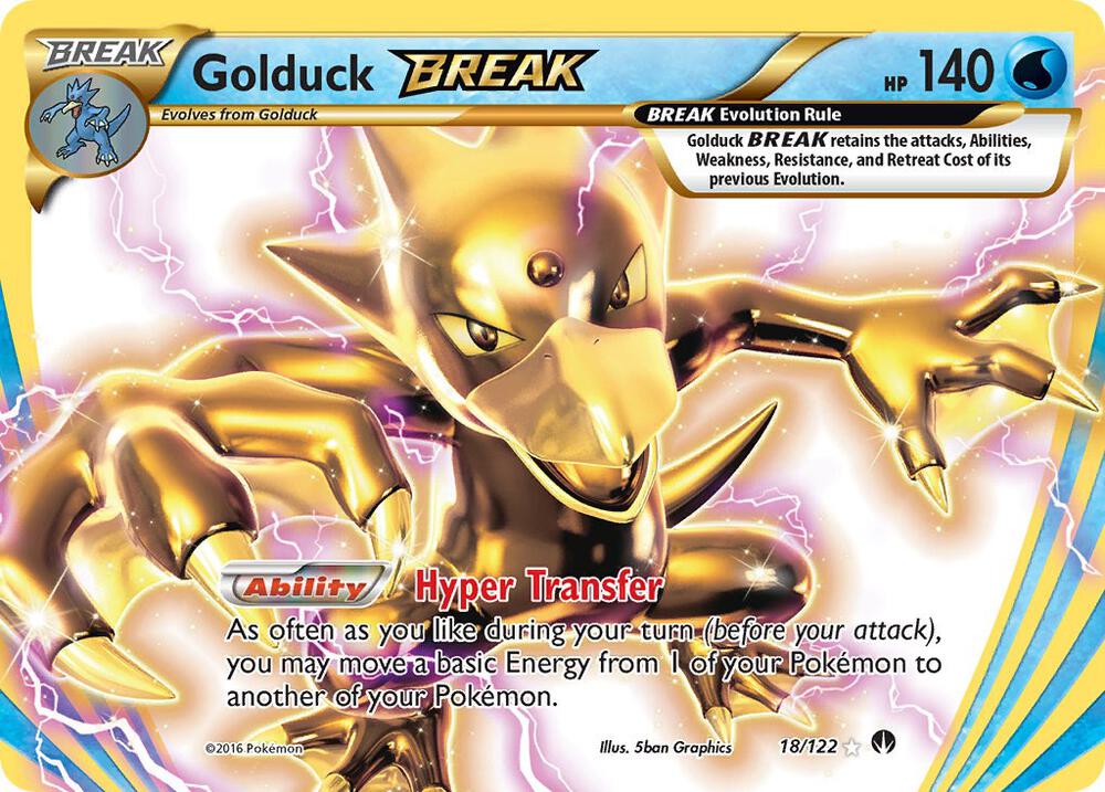 BKP 18/122 Golduck BREAK