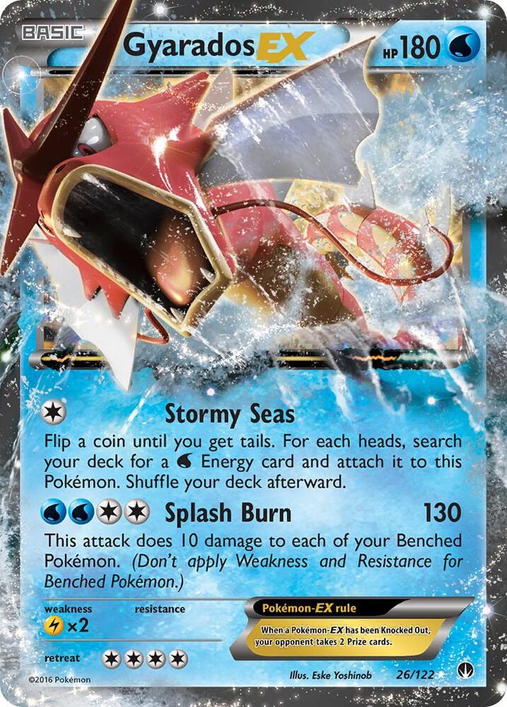BKP 26/122 Gyarados EX SR