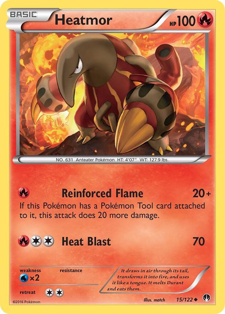 [Reverse Holo] BKP 15/122 Heatmor U
