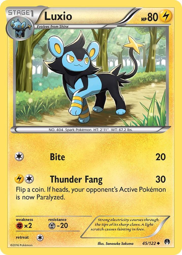 [Reverse Holo] BKP 45/122 Luxio U