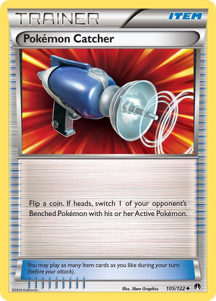 BKP 105/122 Pokemon Catcher U