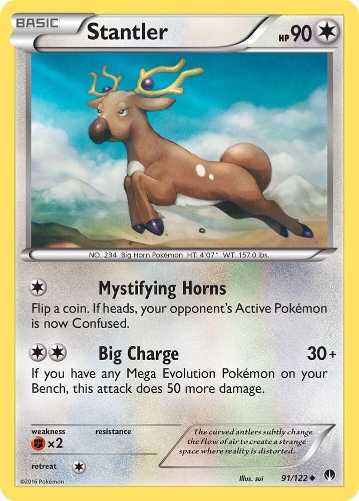 [Reverse Holo] BKP 91/122 Stantler U