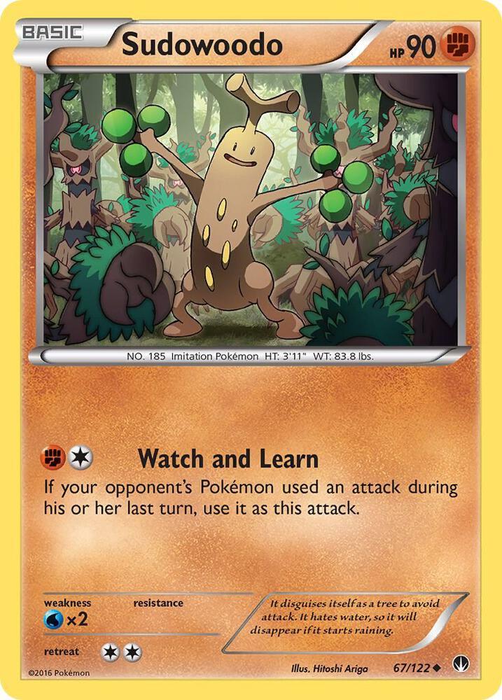 [Reverse Holo] BKP 67/122 Sudowoodo U