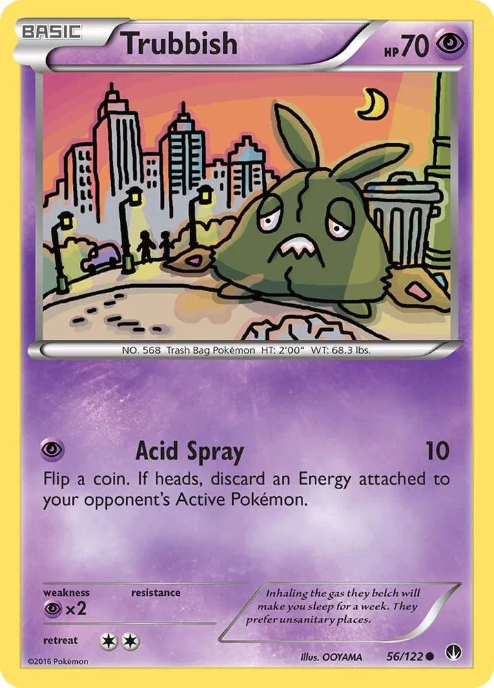 [Reverse Holo] BKP 56/122 Trubbish C