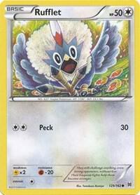 [Reverse Holo] BKT 129/162 Rufflet C