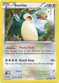 BKT 118/162 Snorlax U