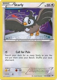 [Reverse Holo] BKT 125/162 Starly C