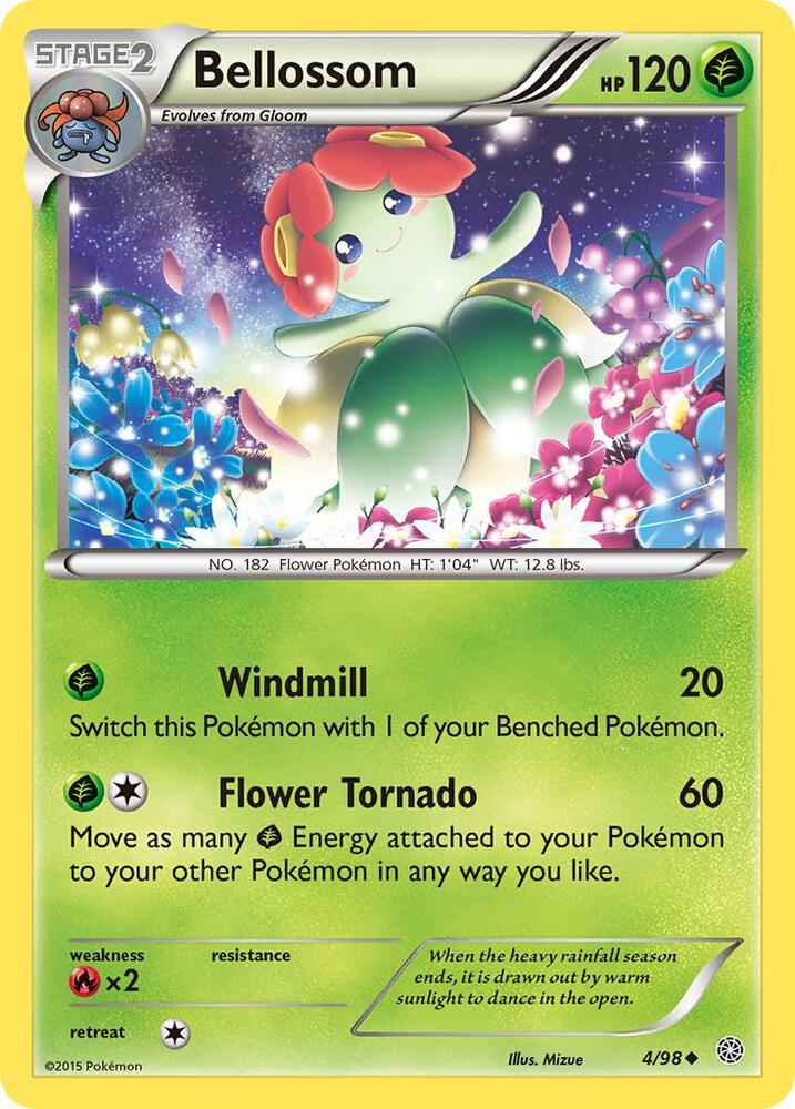 [Reverse Holo] AOR 4/98 Bellossom U