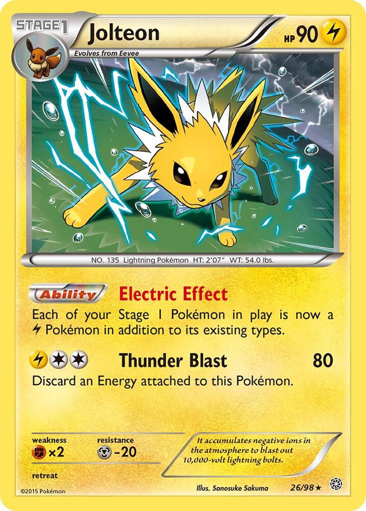 [Reverse Holo] AOR 26/98 Jolteon RH