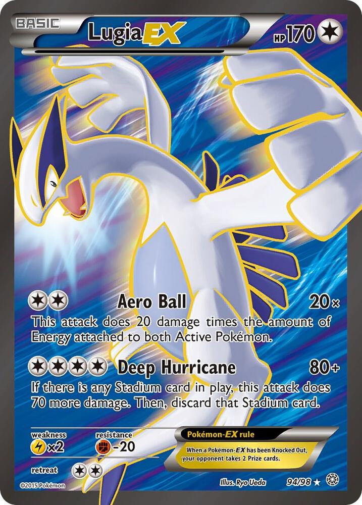 AOR 94/98 Lugia EX SR