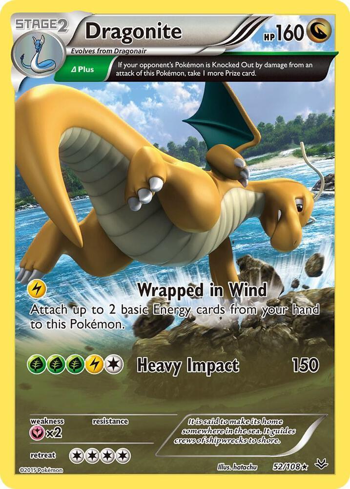 [Reverse Holo] ROS 52/108 Dragonite RH