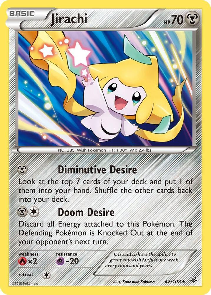 [Reverse Holo] ROS 42/108 Jirachi RH