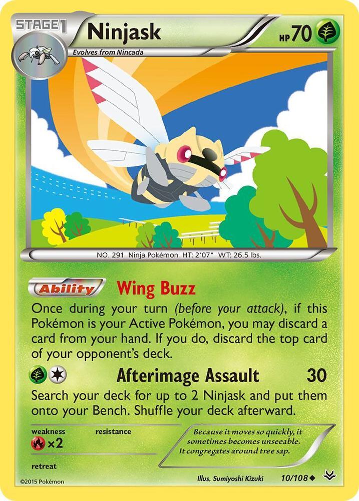 [Reverse Holo] ROS 10/108 Ninjask U