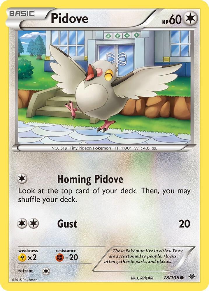 [Reverse Holo] ROS 78/108 Pidove C
