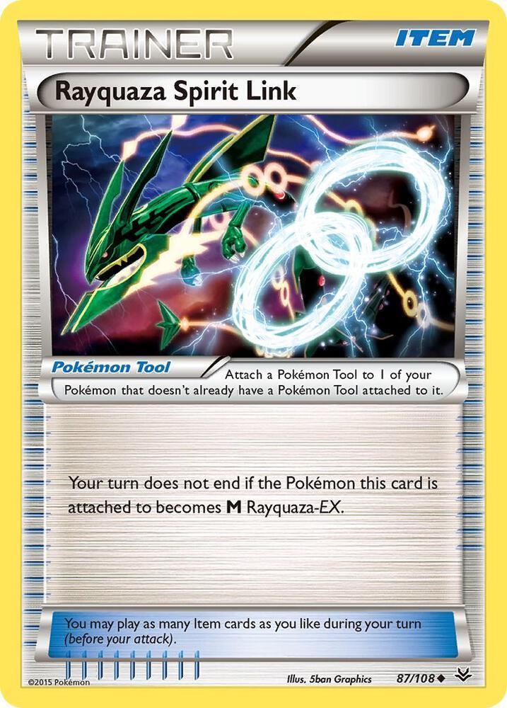 ROS 87/108 Rayquaza Spirit Link U