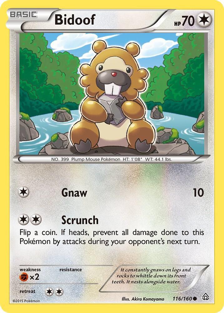 PRC 116/160 Bidoof C
