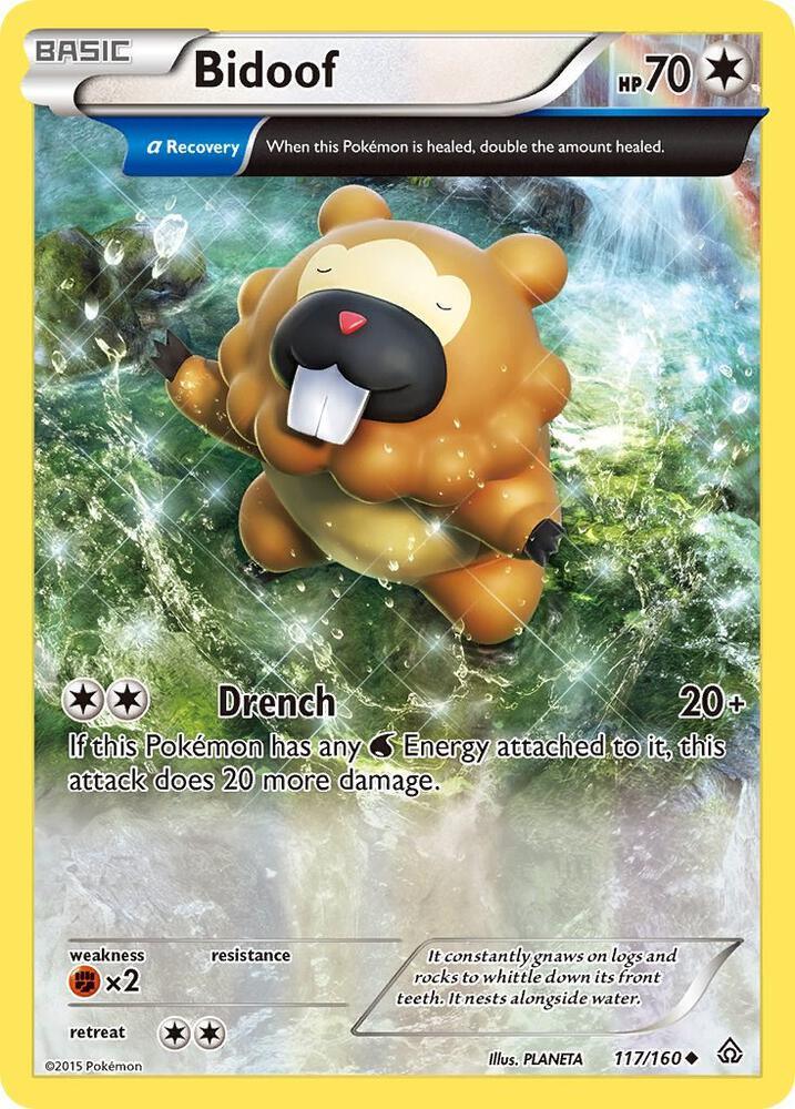PRC 117/160 Bidoof U