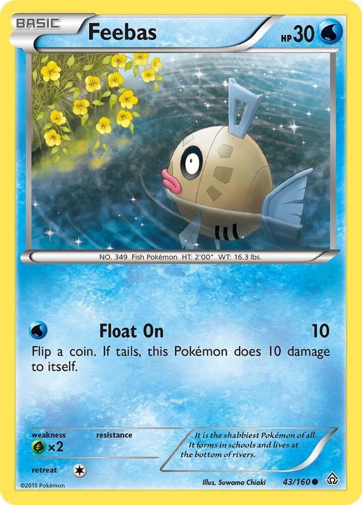 [Reverse Holo] PRC 43/160 Feebas C