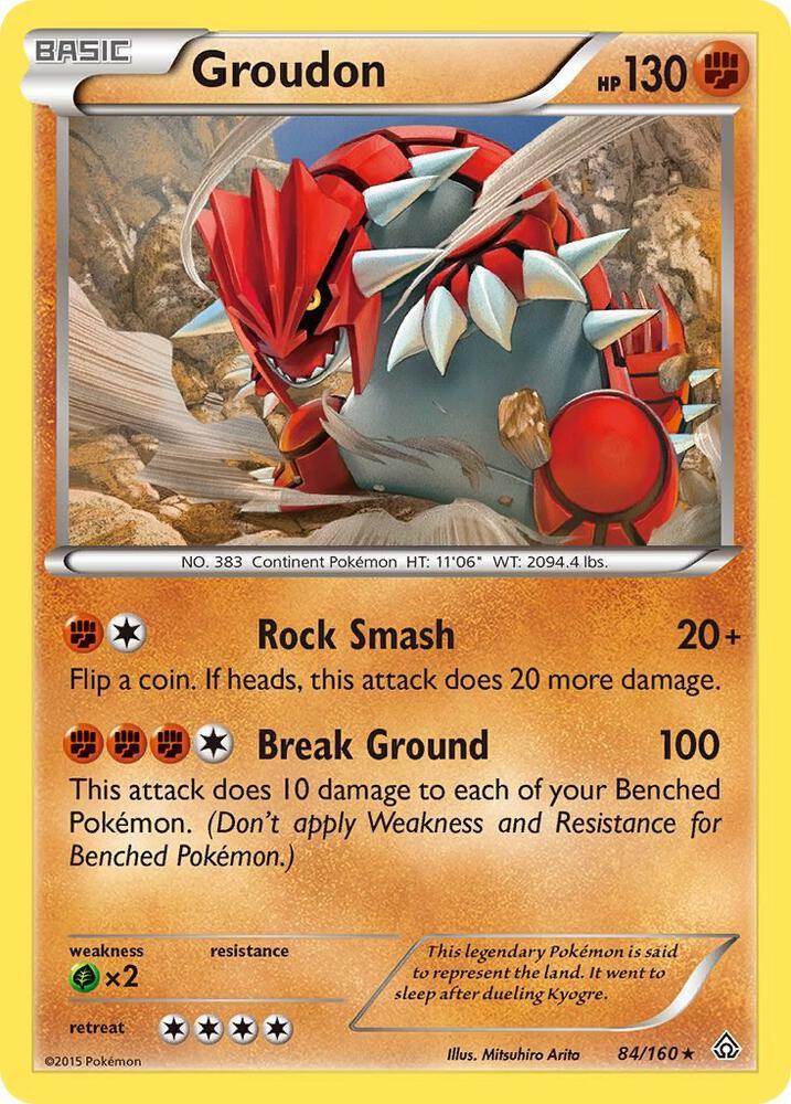 PRC 84/160 Groudon R