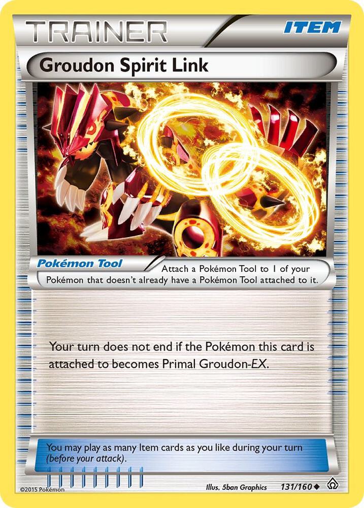 [Reverse Holo] PRC 131/160 Groudon Spirit Link U