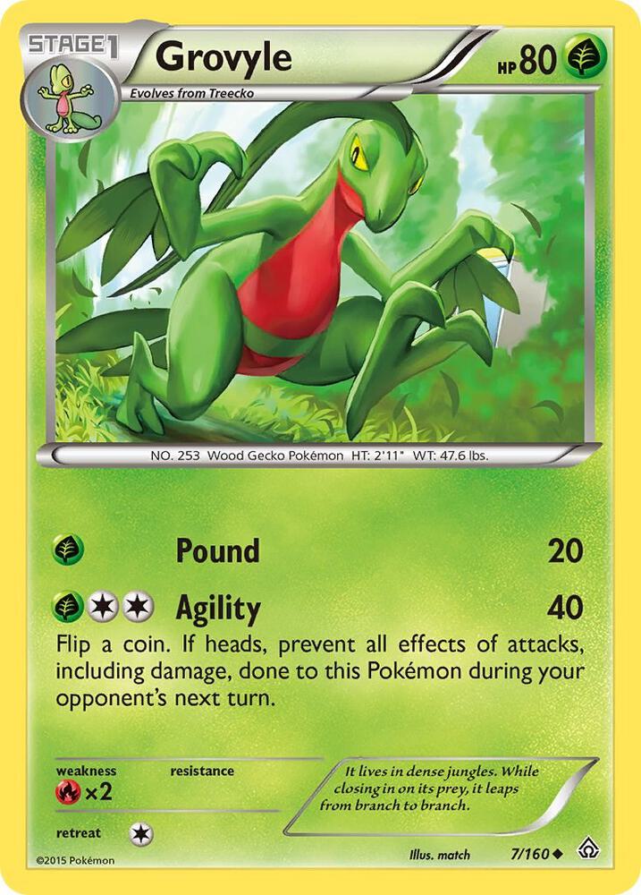 [Reverse Holo] PRC 7/160 Grovyle U