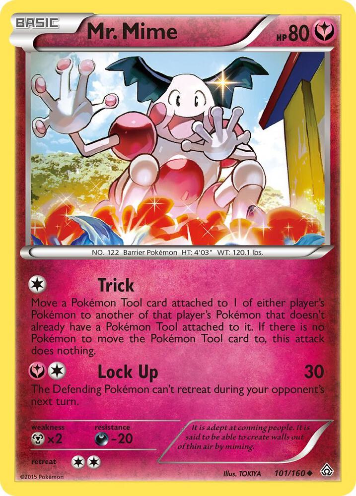 [Reverse Holo] PRC 101/160 Mr. Mime U
