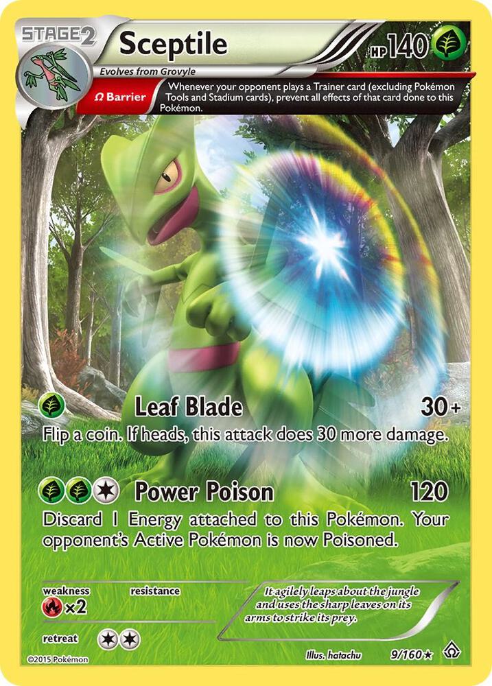 [Reverse Holo] PRC 9/160 Sceptile RH