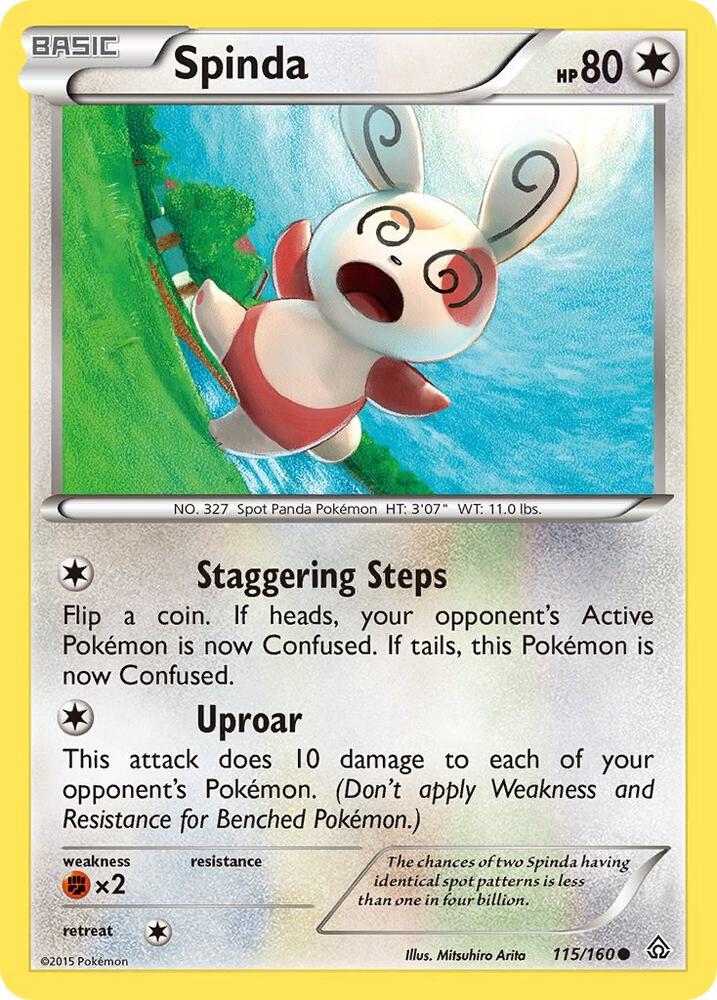 [Reverse Holo] PRC 115/160 Spinda C
