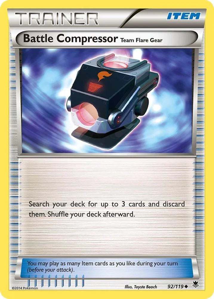 [Reverse Holo] PHF 92/119 Battle Compressor U
