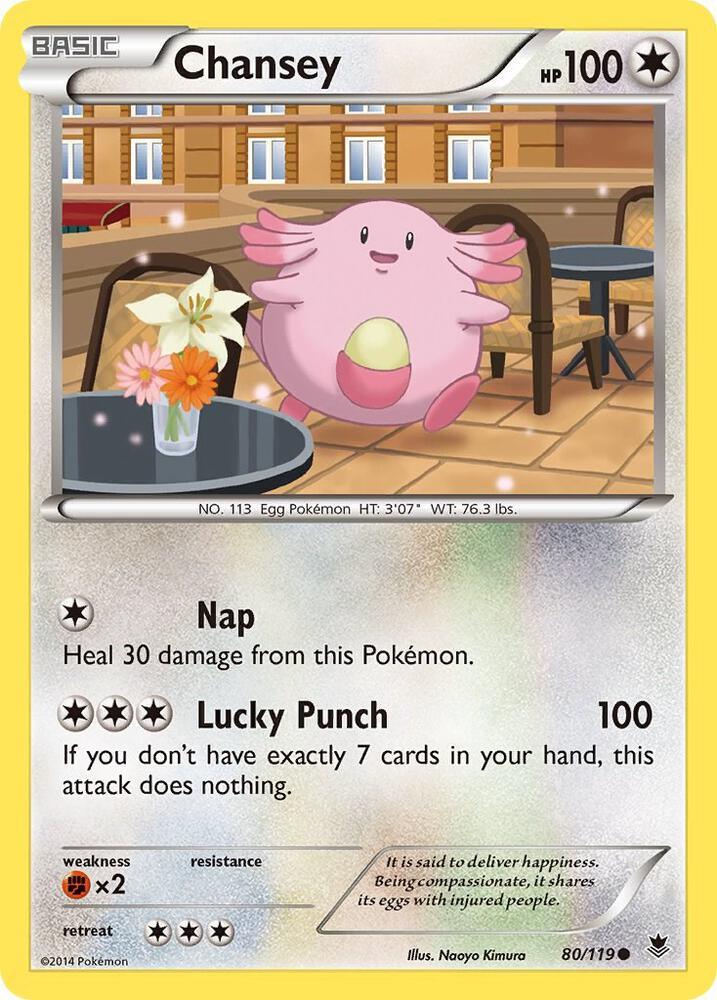 [Reverse Holo] PHF 80/119 Chansey C